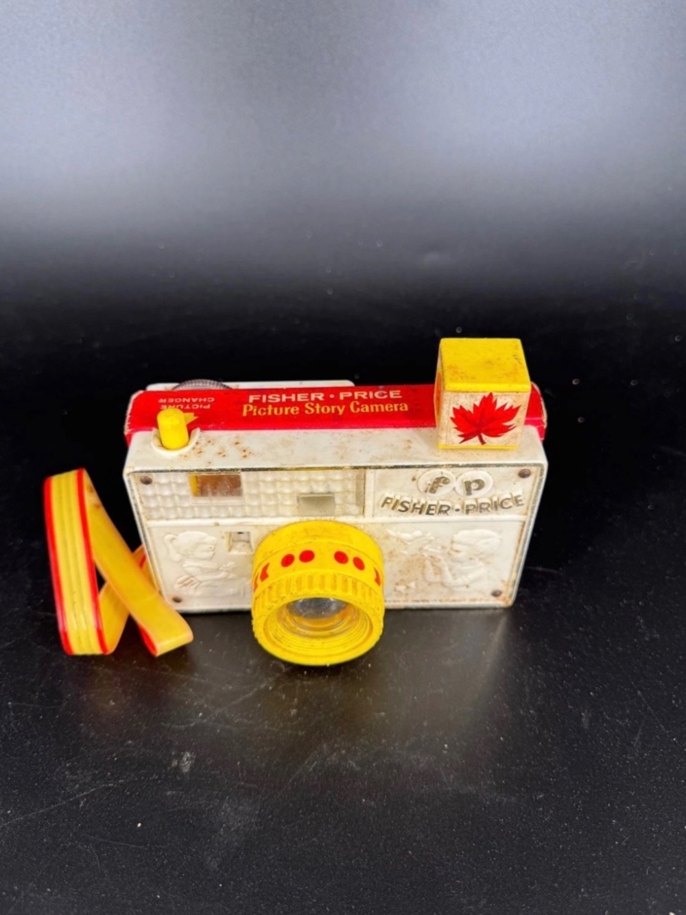 Vintage 1967 Fisher Price Picture Story Camera Toy 1960s WORKS